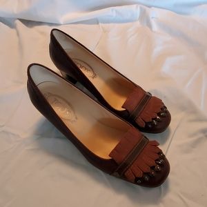Tod's Brown Pumps
